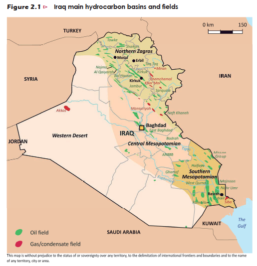 Karte-Irak
