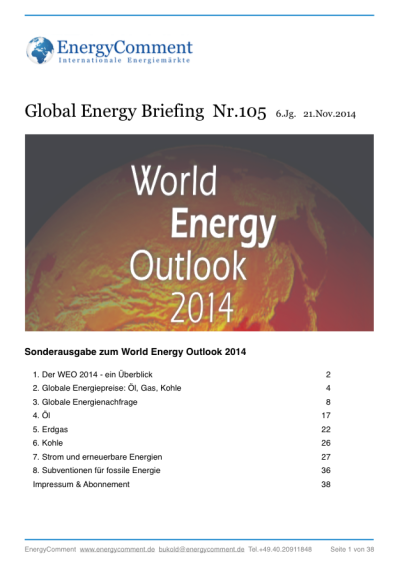 World Energy Outlook 2014