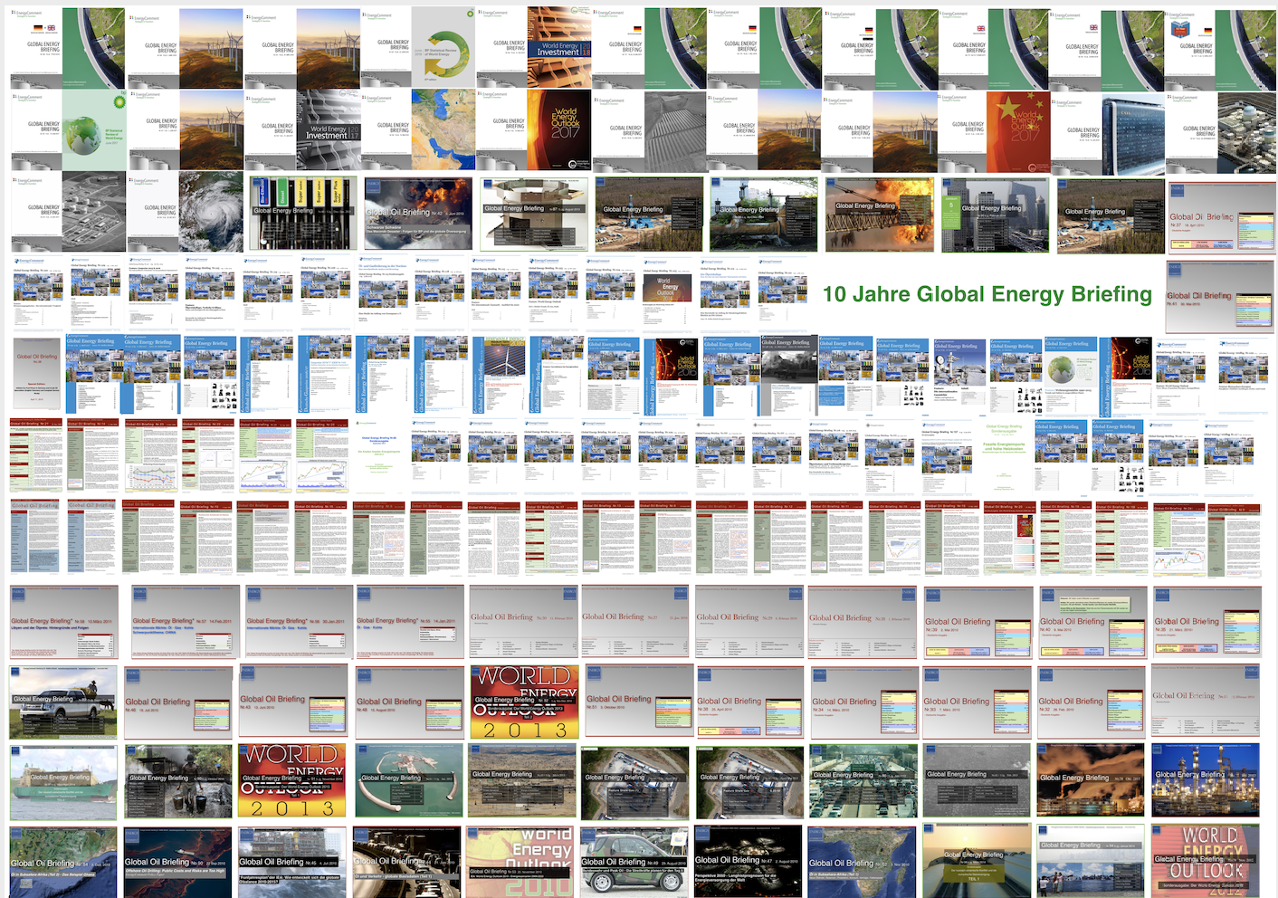 10 Jahre Global Energy Briefing