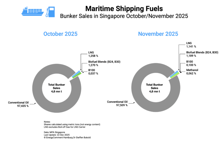 Shipping Fuels 2025 – Bunker Sales and Decarbonisation – EnergyComment ...